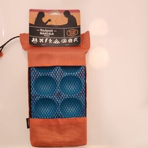 Backpack Mancala Game - Blue and Orange
